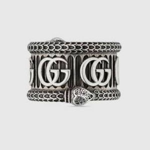 Gucci GG Snake Ring Size 14 (6 3.4)